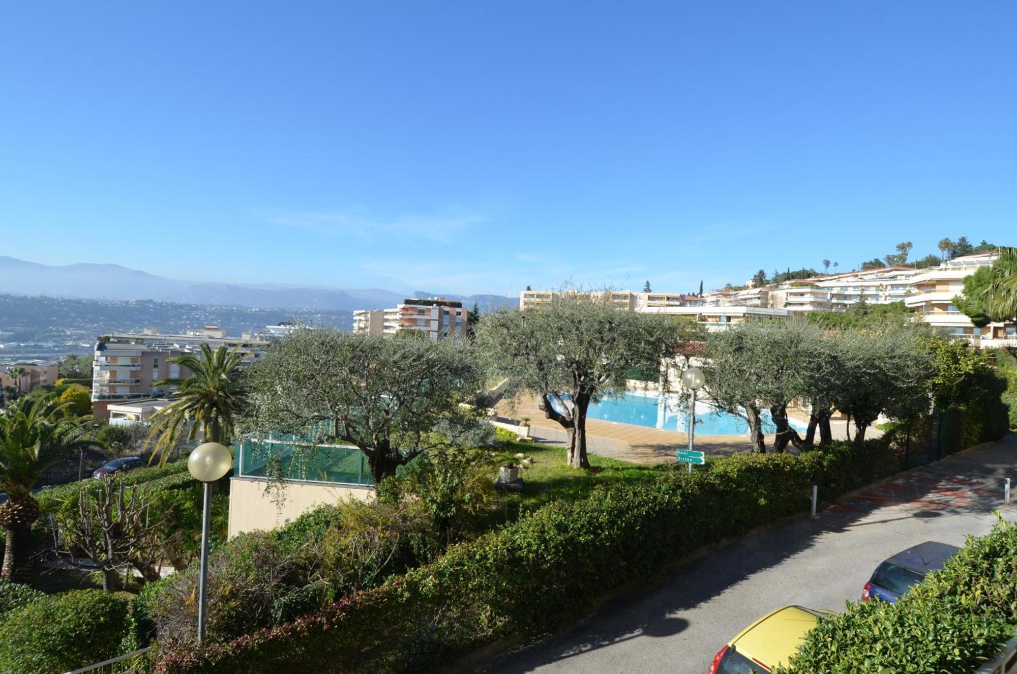 Appartement 5 personnes avec piscine sur la Corniche Fleurie à Nice Exterior foto